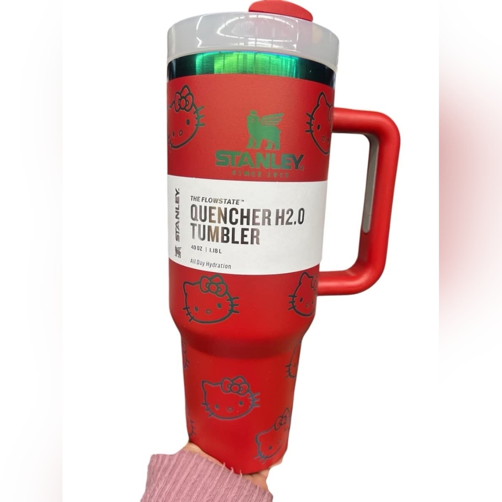 Hello Kitty Stanley Red Quencher H2.0 Tumbler